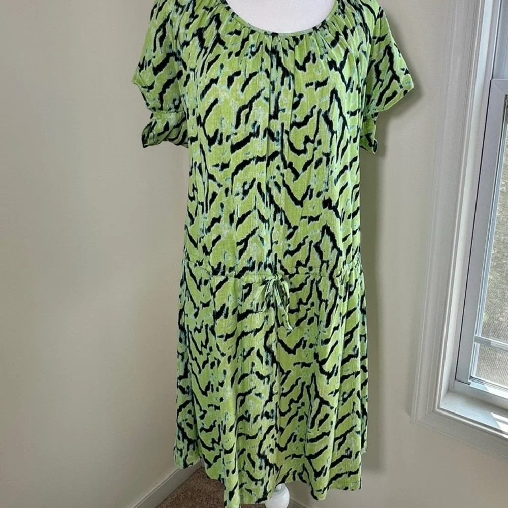 Kim Rogers Cinched waist Dress L - Picture 2 of 4